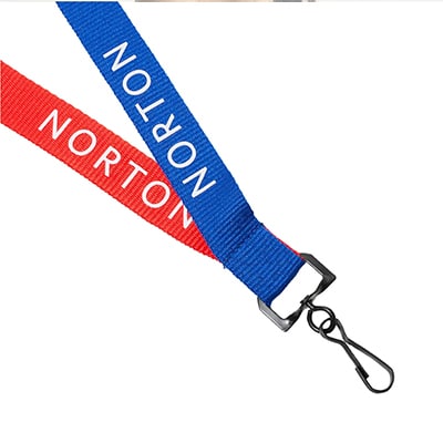 to-tonet lanyrad lanyard stil muligheder