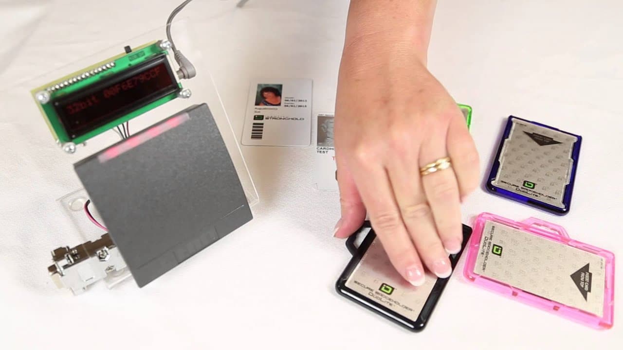 RFID Secure Tactical ID Badge притежател от ID Stronghold